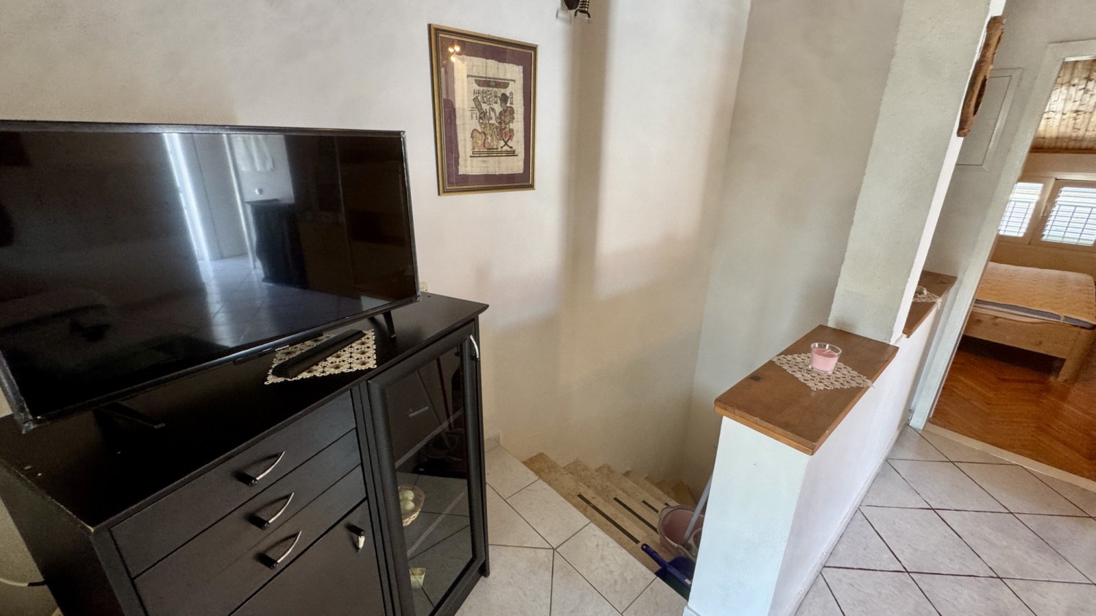 Spacious house with three apartments 350 m from the sea, Krk, Croatia