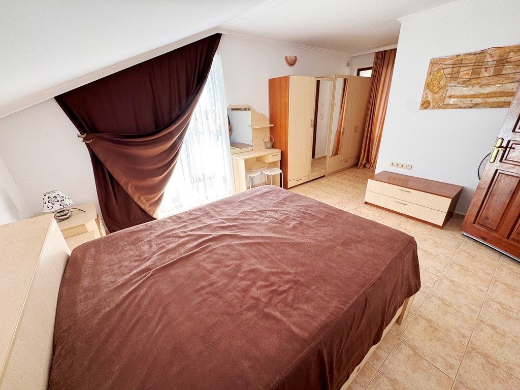 3-room apartment with 2 bedrooms and sea view in the Yalta complex, Sveti Vlas, Bulgaria