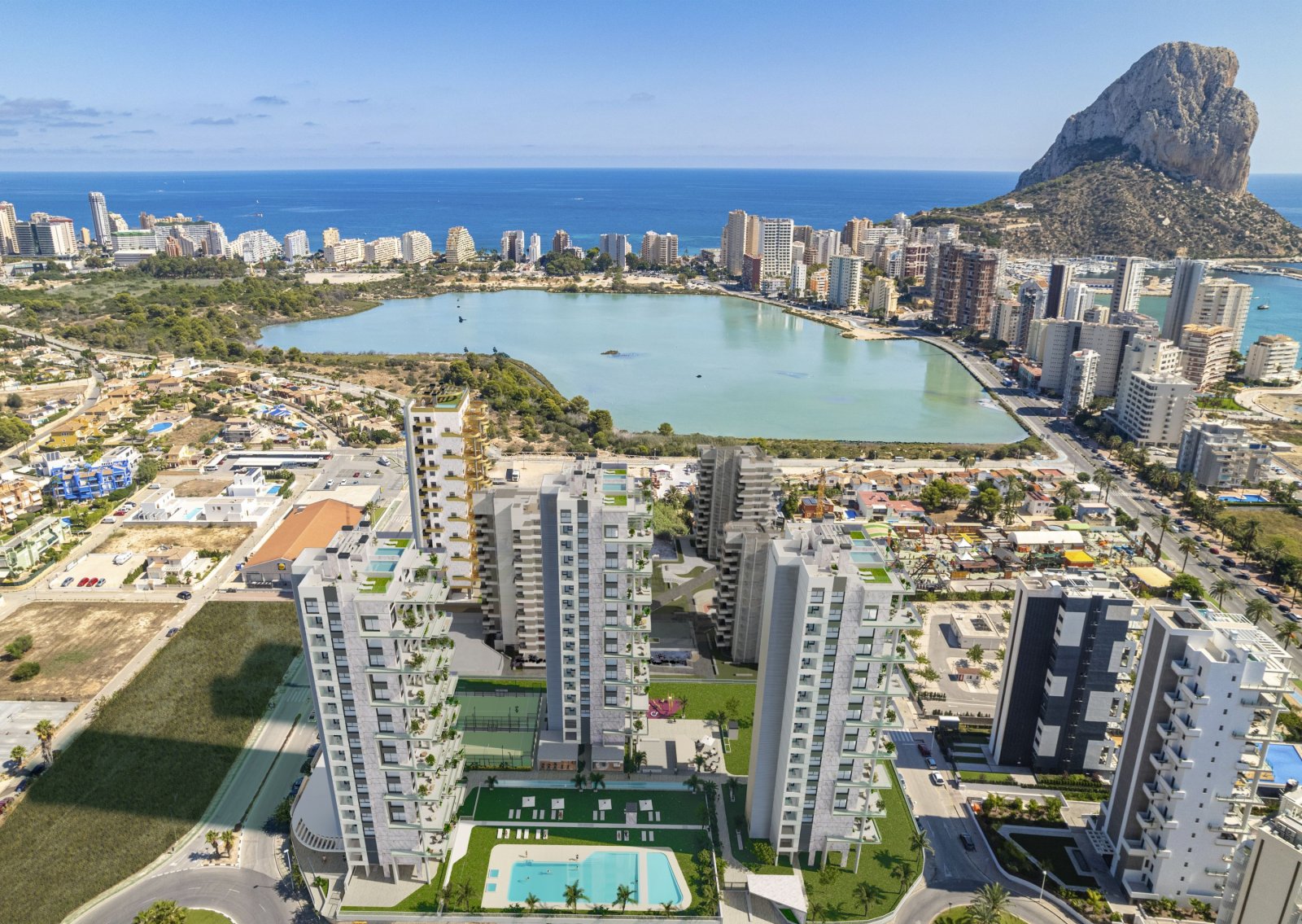 Luxury apartments by the sea, communal pool, Calpe