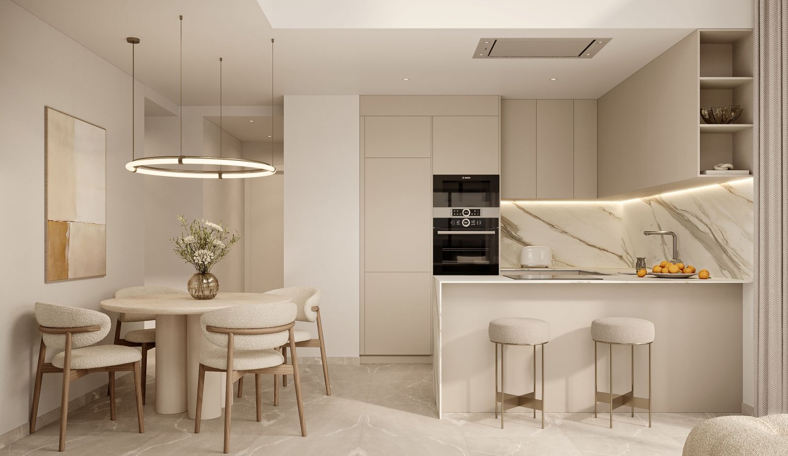 Exclusive apartment by the sea, modern residence, Calpe