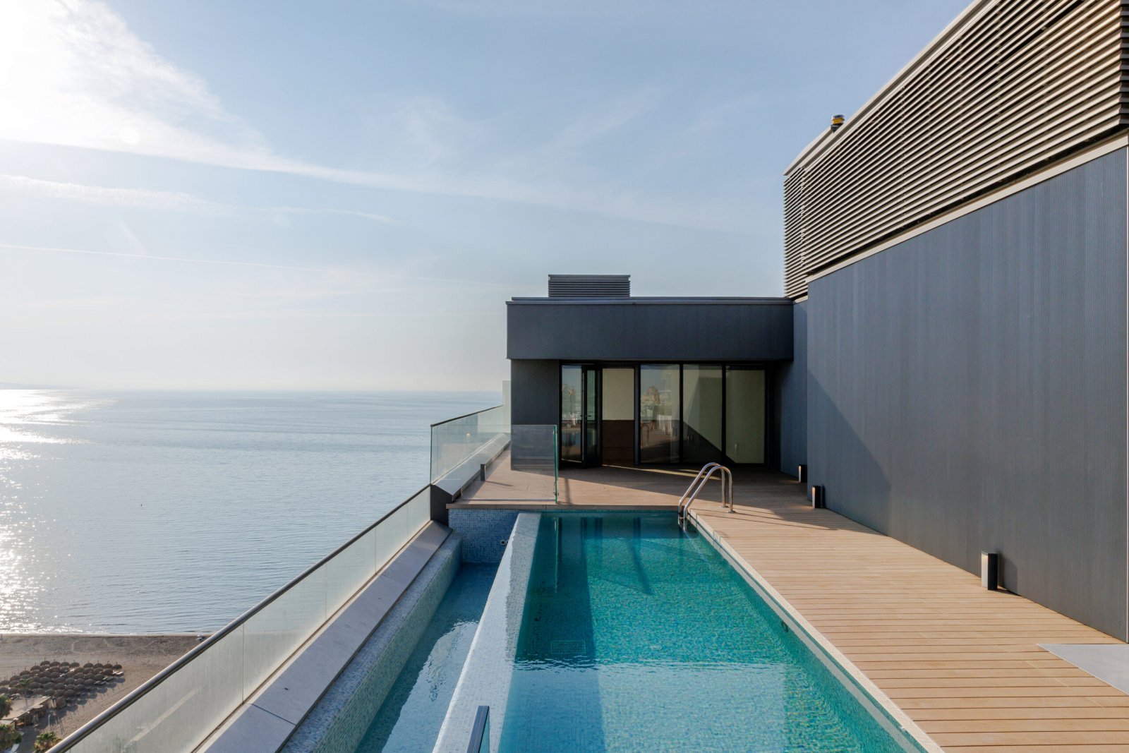 Premium-Apartment mit privatem Pool und Panoramablick, Málaga, Spanien