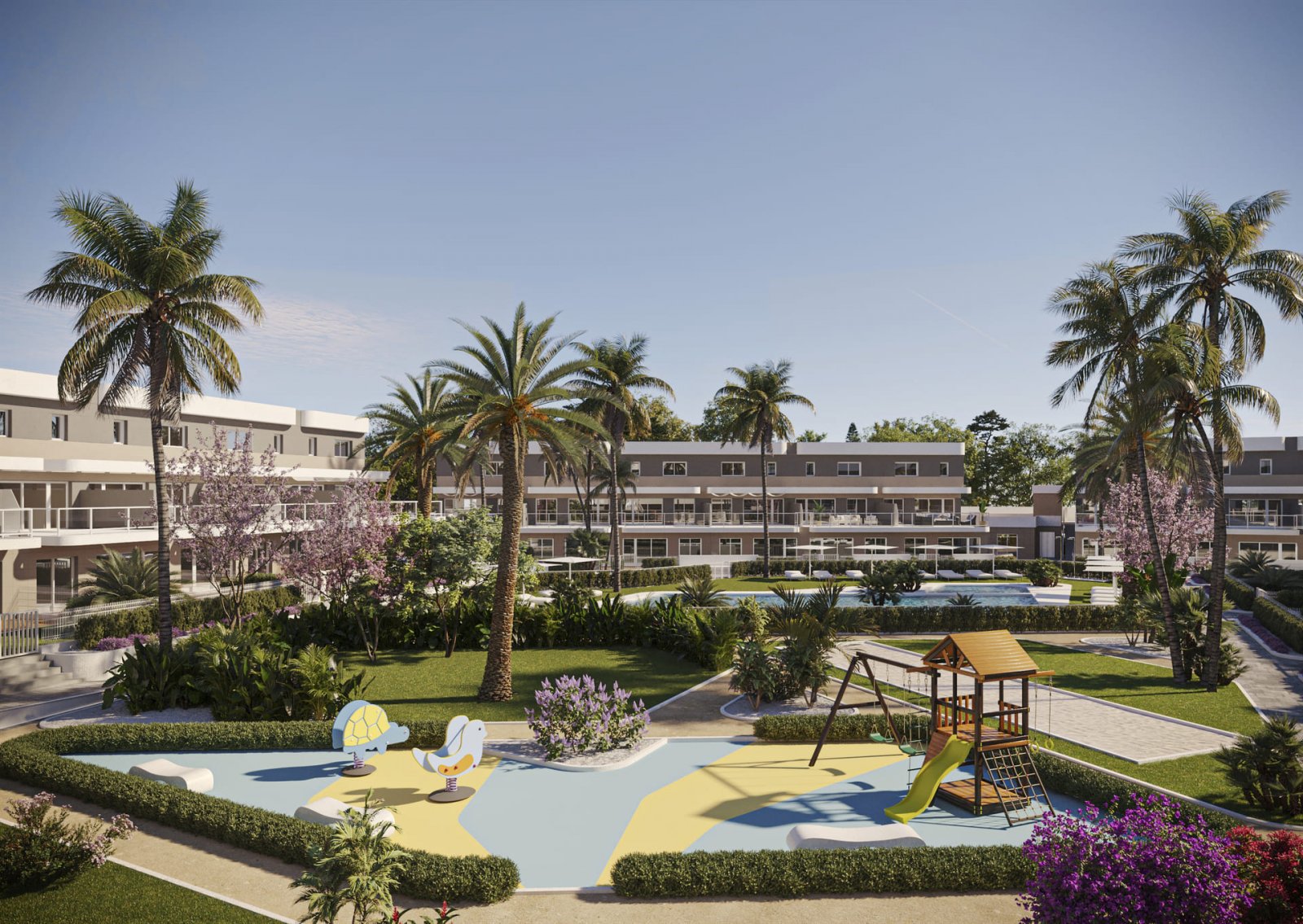 Elegantes Apartment in der Nähe des Golfplatzes, des Swimmingpools und des Flughafens, Monforte del Cid