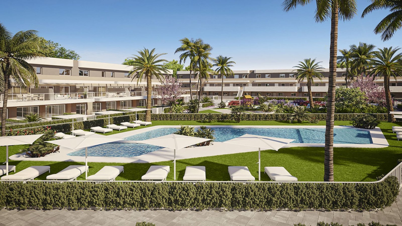 Elegantes Apartment in der Nähe des Golfplatzes, des Swimmingpools und des Flughafens, Monforte del Cid