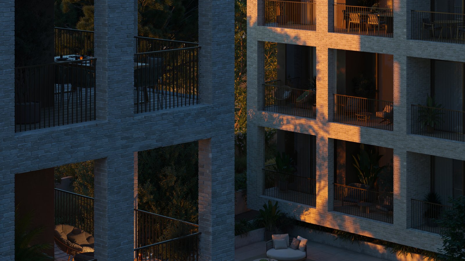 Modern two-bedroom apartment in the center of Limassol