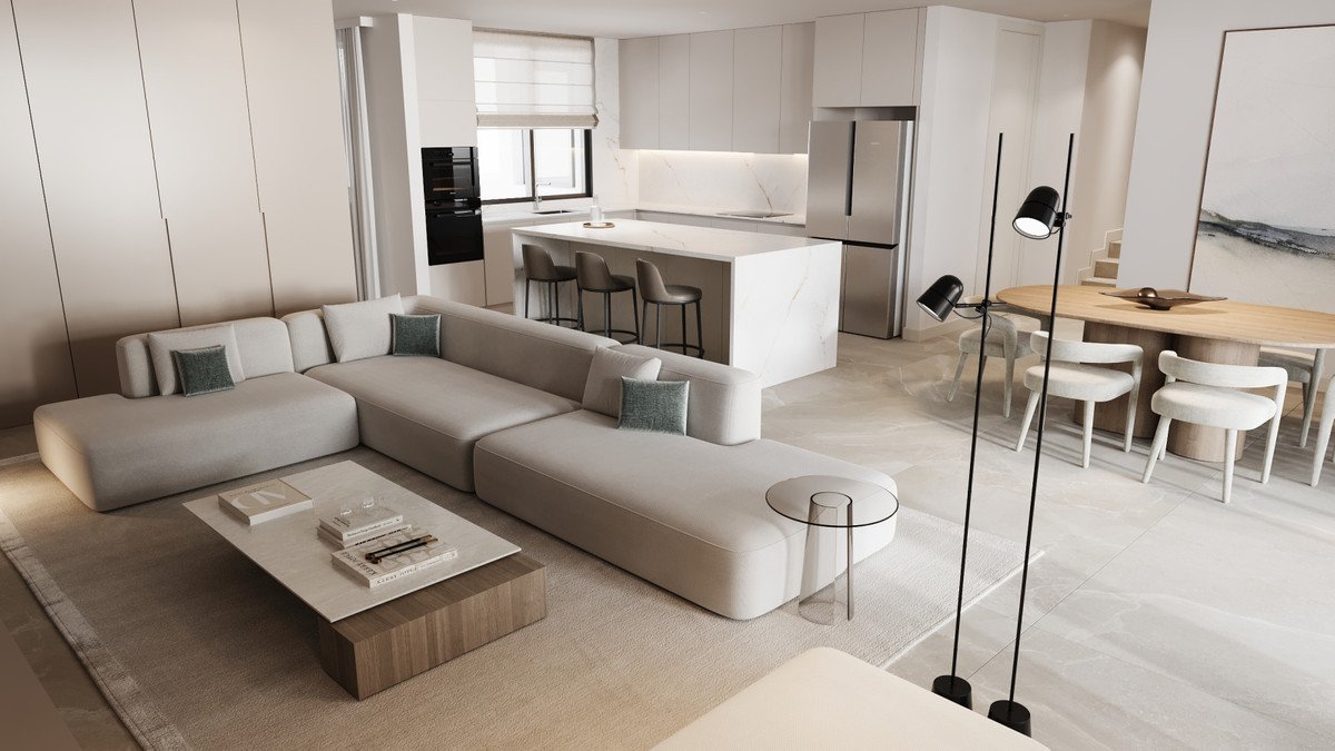 Elegante Erdgeschosswohnung mit Garten in Strandnähe, Estepona, Spanien