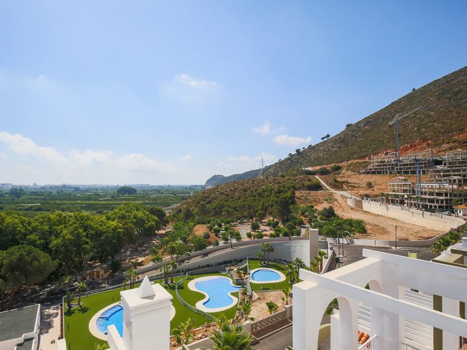 Moderne Apartments mit Meerblick und Swimmingpools, Xeresa, Spanien