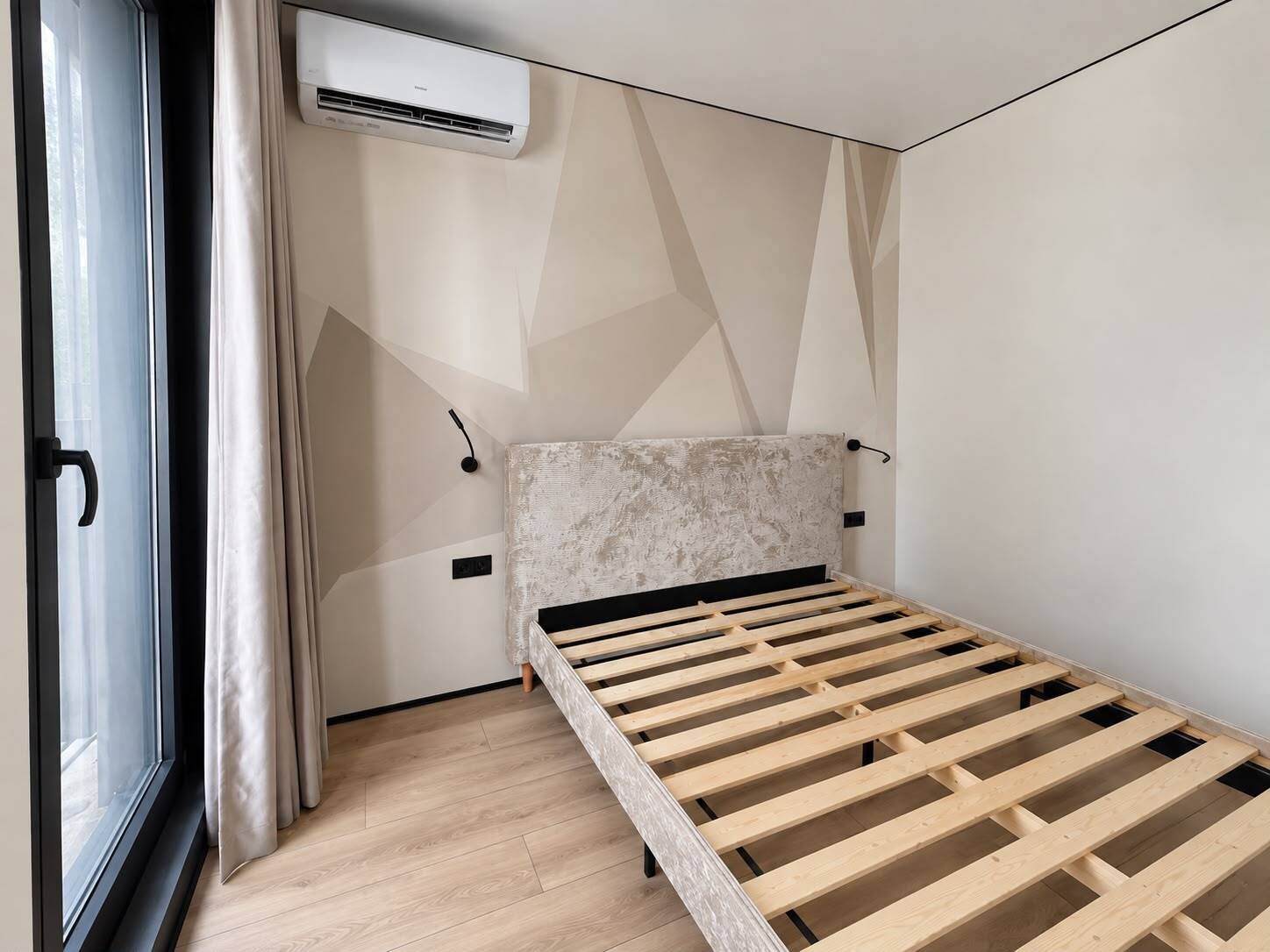 Modern studio on a high floor – New Boulevard, Batumi, Georgia – with separate sleeping area & sea view