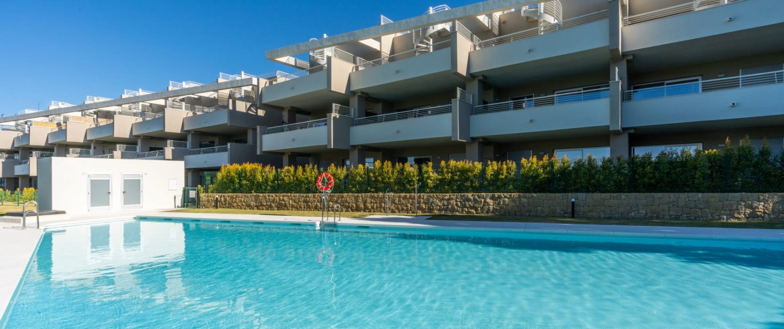 Completed apartment with terrace and golf views, Estepona, Spain