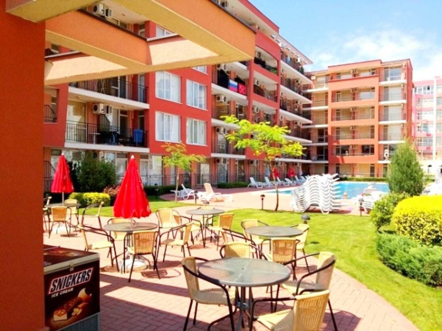3-room apartment at Sunset Beach, Sunny Beach, Bulgaria