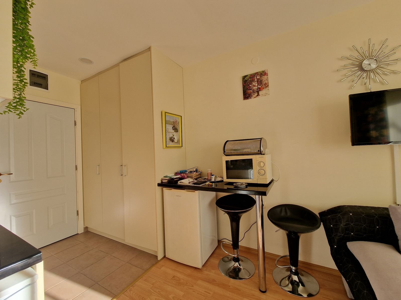 Studio apartment on the ground floor in the Nessebar Fort Club complex, Sunny Beach, Bulgaria