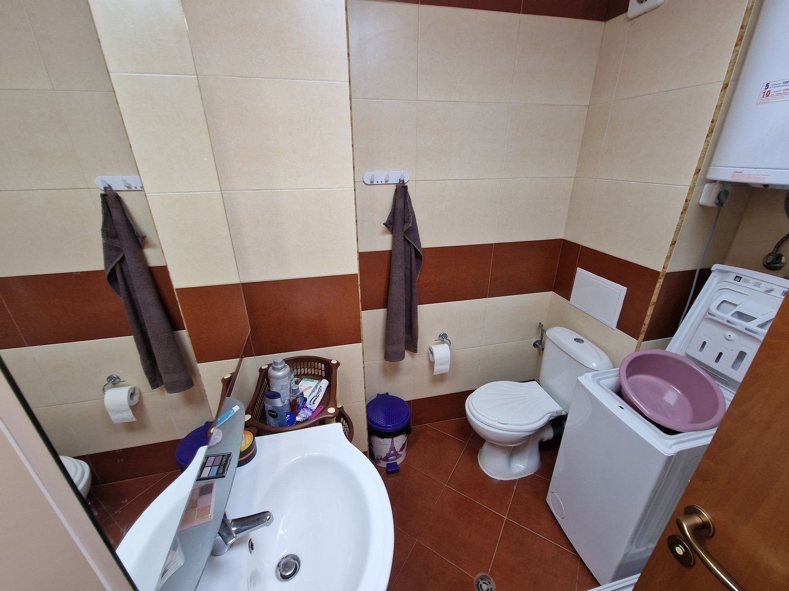Studio apartment on the ground floor in the Nessebar Fort Club complex, Sunny Beach, Bulgaria