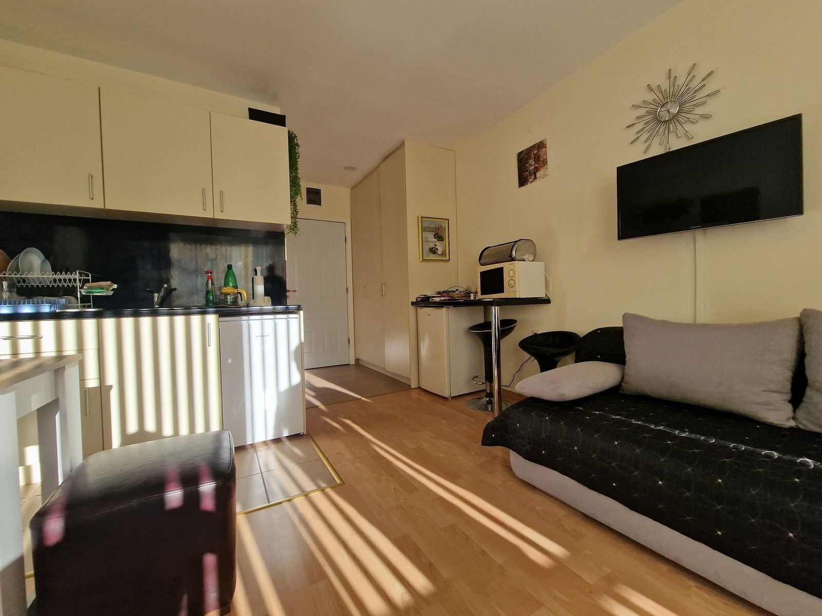 Studio apartment on the ground floor in the Nessebar Fort Club complex, Sunny Beach, Bulgaria