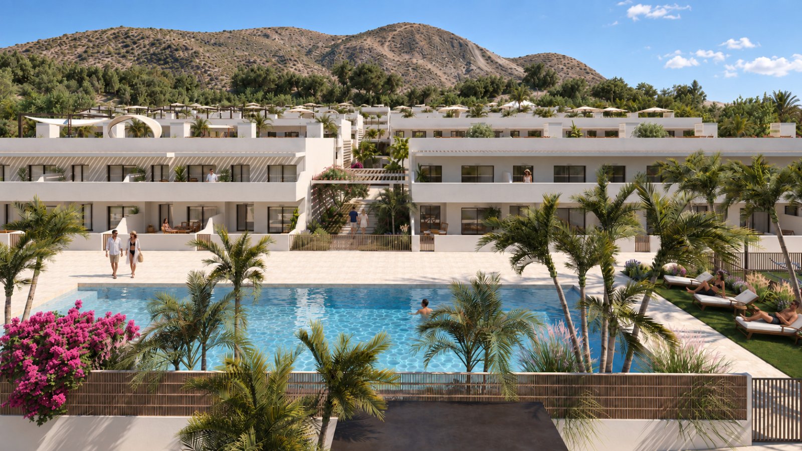 Moderne Bungalows mit Meerblick, Pulpí