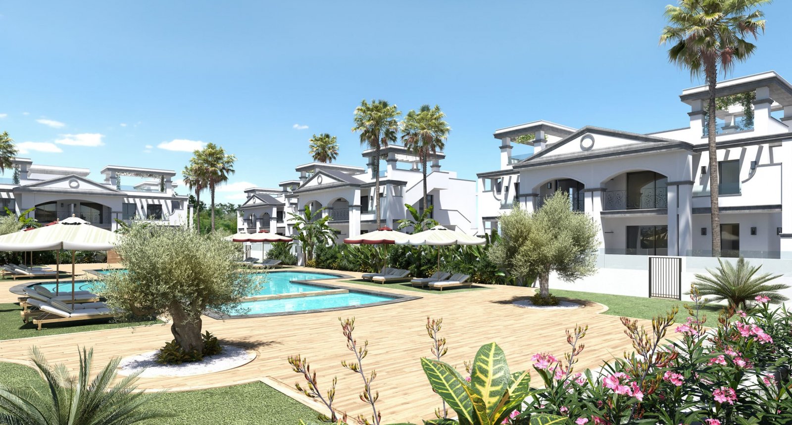 Moderner Bungalow, Gemeinschaftspool, Ciudad Quesada