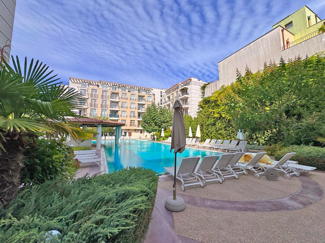 3-room apartment in the Dawn Park complex, Sunny Beach, Bulgaria