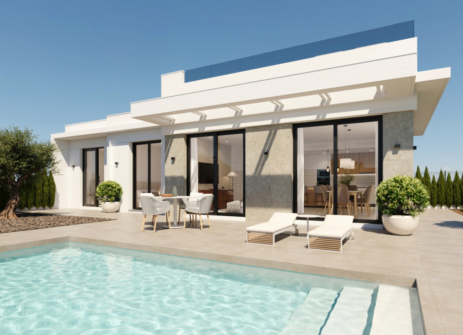 Luxury house by the golf course, Hacienda del Álamo Golf, Murcia