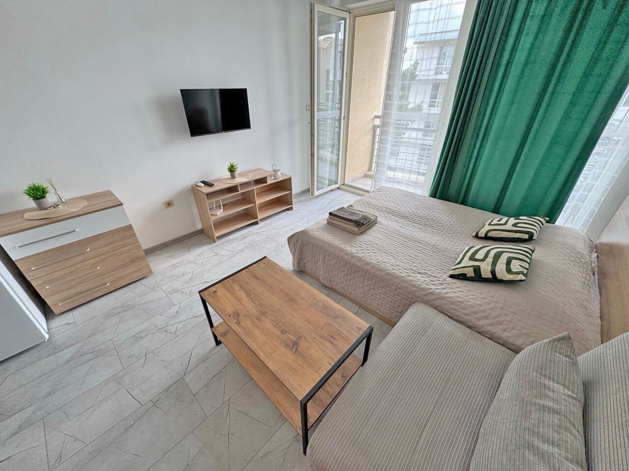 Studio in the Sol e Mar Complex, Sunny Beach, Bulgaria