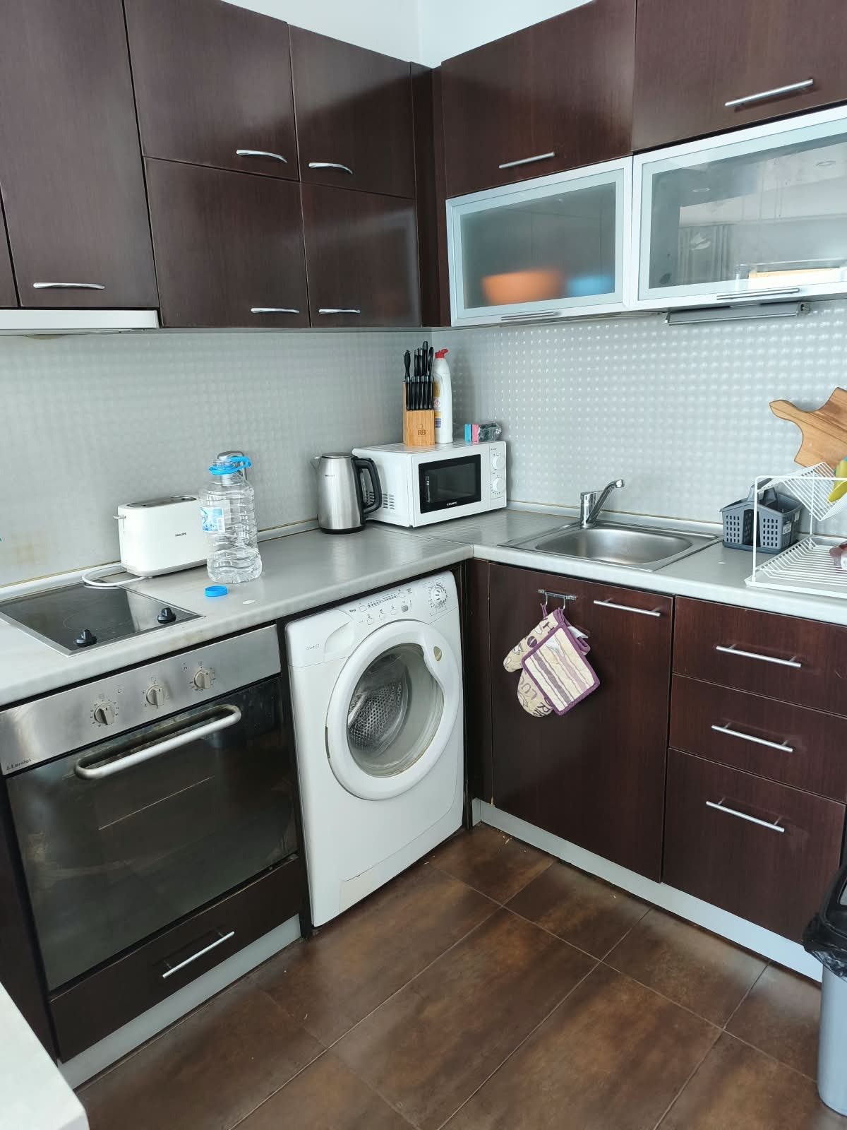 2-room apartment for long-term rent starting from 1 year in the center of Ravda, Bulgaria