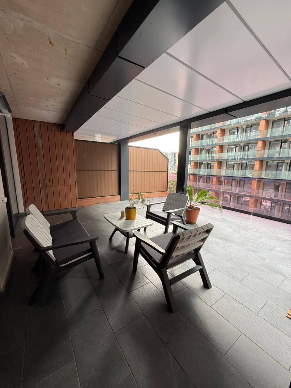 Modern two-room apartment with a spacious private terrace – New Boulevard, Batumi, Georgia