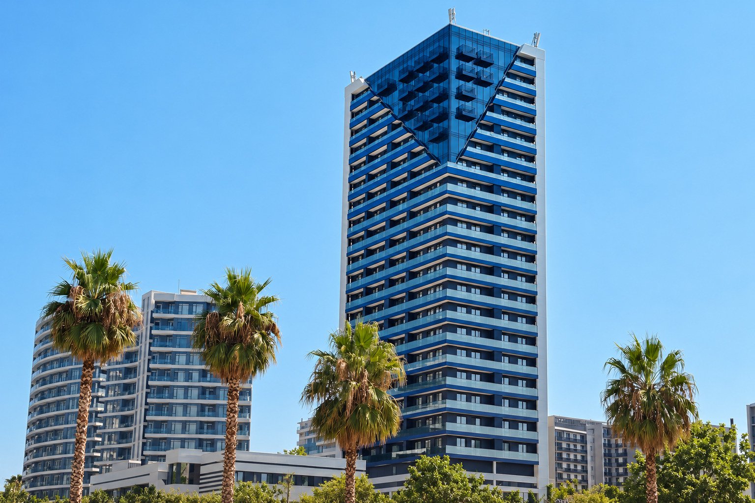 Premium apartment with two bedrooms on the New Boulevard – Batumi, Georgia – with panoramic sea views