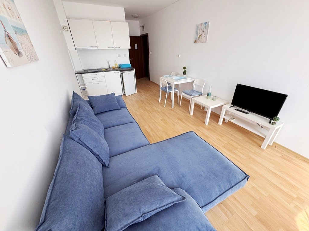 Studio without a balcony in the Sunny Day 6 residential complex, Tynkovo, Sunny Beach, Bulgaria
