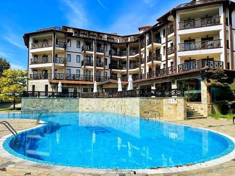 Large studio in the Chairite complex with pool view Kosharitsa Bulgaria