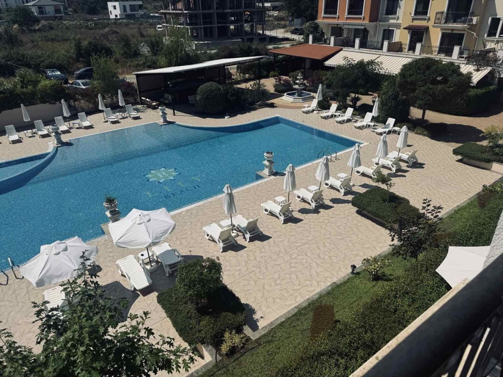Spacious apartment with 2 bedrooms at Lily Beach Resort, Sozopol, Bulgaria