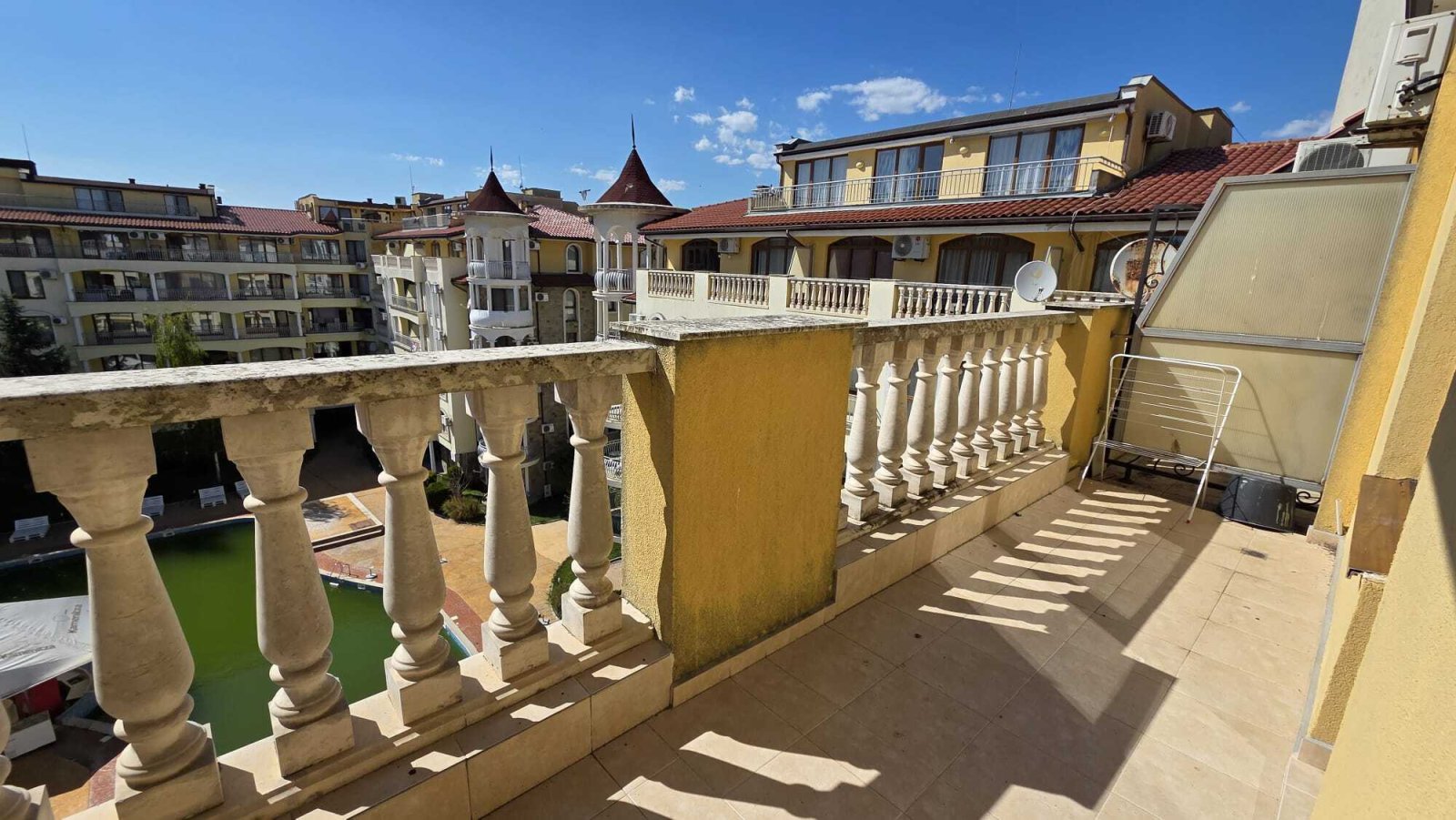 3-room apartment with 2 bedrooms in the Summer Dreams complex, Sunny Beach, Bulgaria