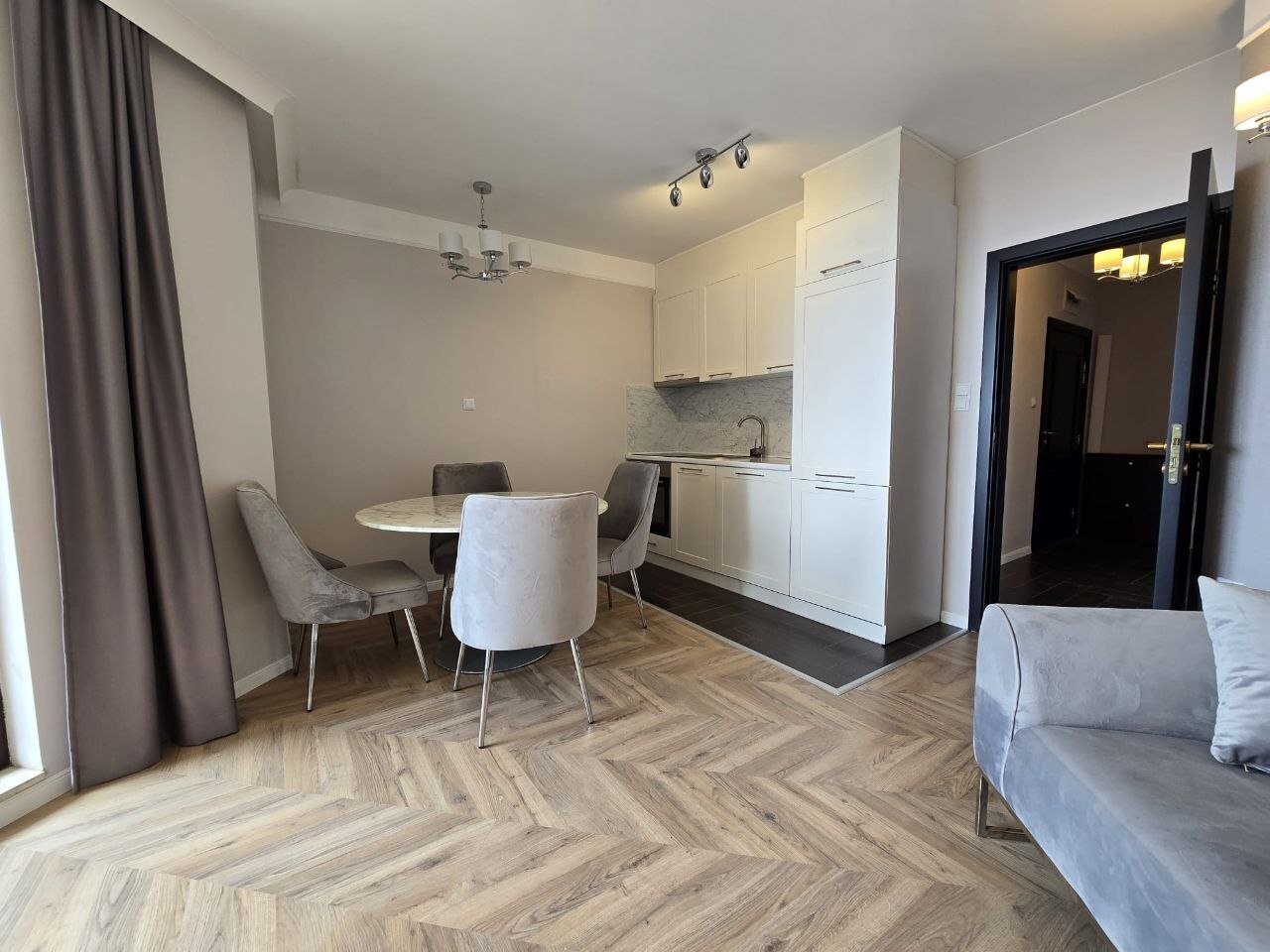 3-room apartment with 2 bedrooms and sea view in the Romance Paris complex, Sveti Vlas, Bulgaria