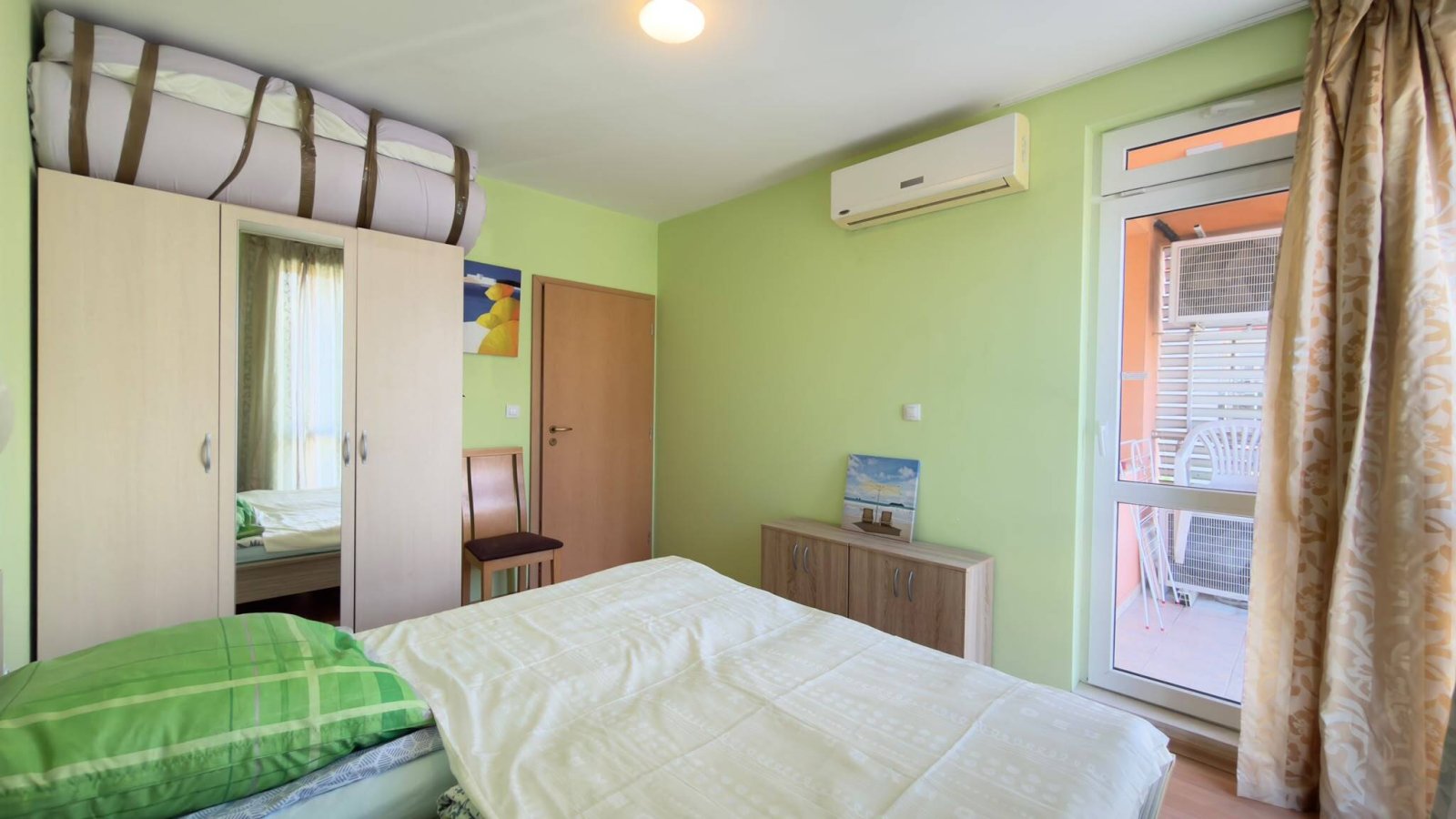2-room apartment in the Darius complex at Sunny Beach in Bulgaria