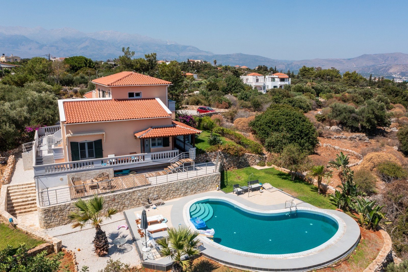 Sea-view apartment with mezzanine and shared pool, Kambia, Apokoronas, Chania
