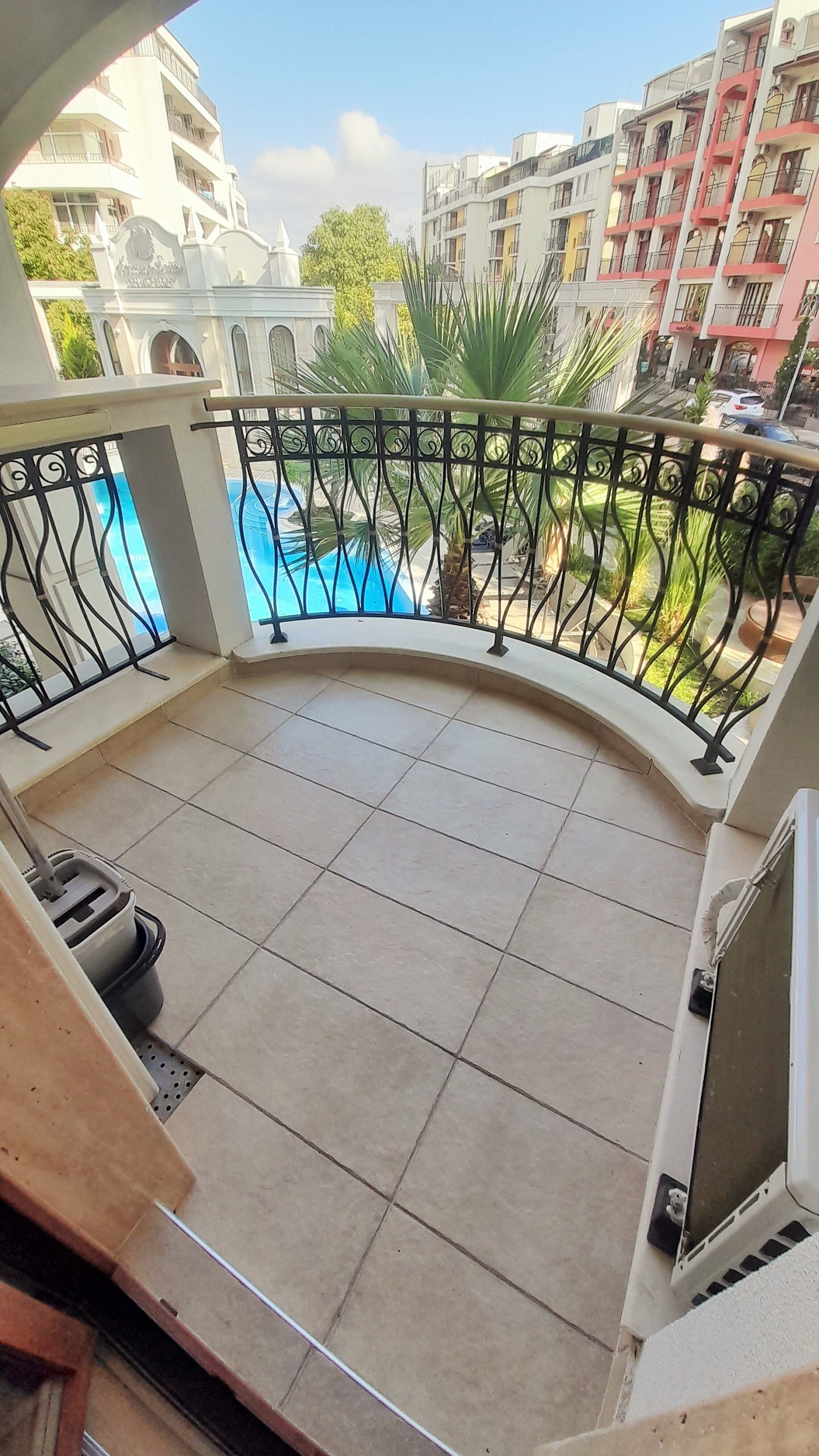 2-room apartment in the prestigious Harmony 16 complex, Sunny Beach, Bulgaria.