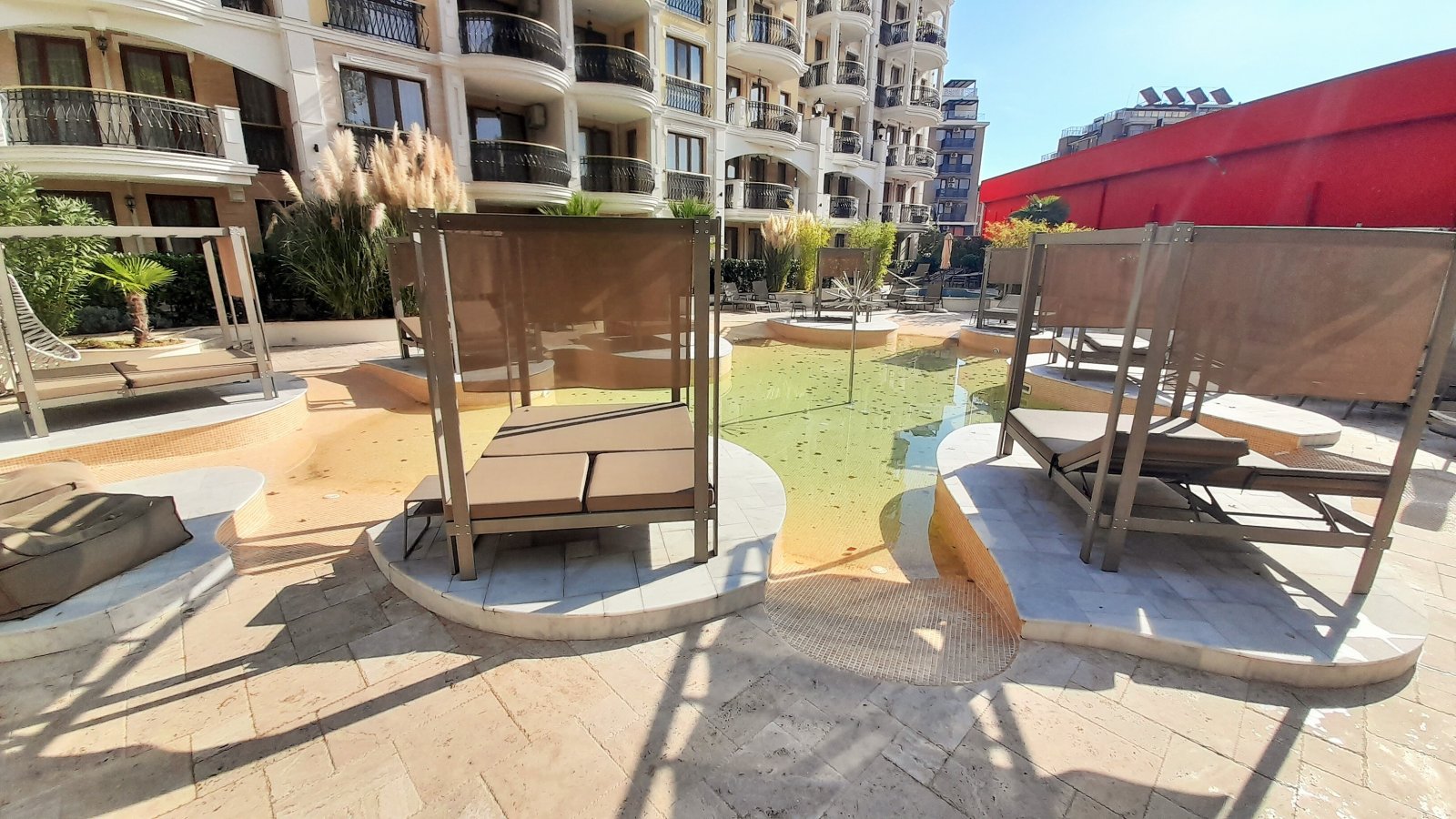 2-room apartment in the prestigious Harmony 16 complex, Sunny Beach, Bulgaria.