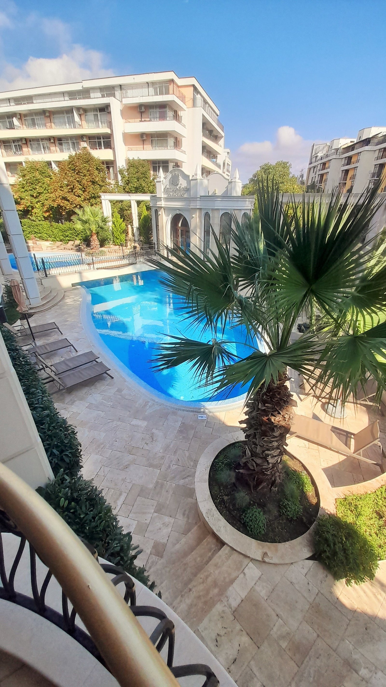 2-room apartment in the prestigious Harmony 16 complex, Sunny Beach, Bulgaria.