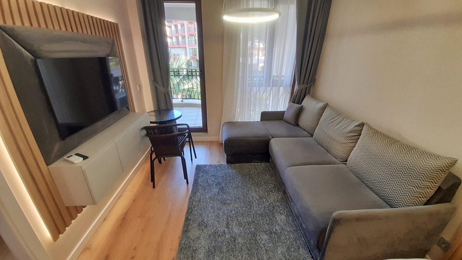 2-room apartment in the prestigious Harmony 16 complex, Sunny Beach, Bulgaria.