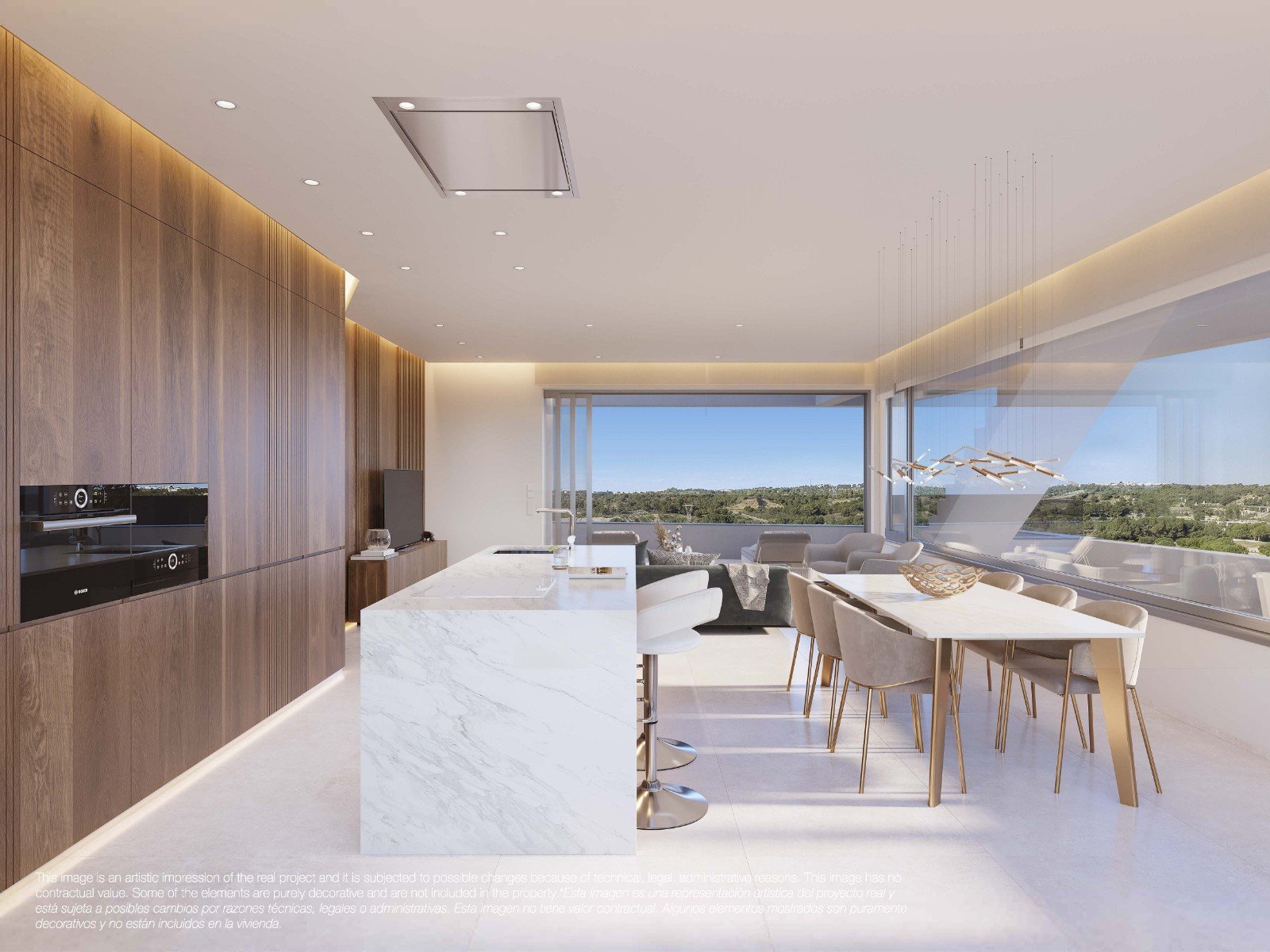 New apartment with terraces and sea views in Las Colinas, San Miguel de Salinas, Spain