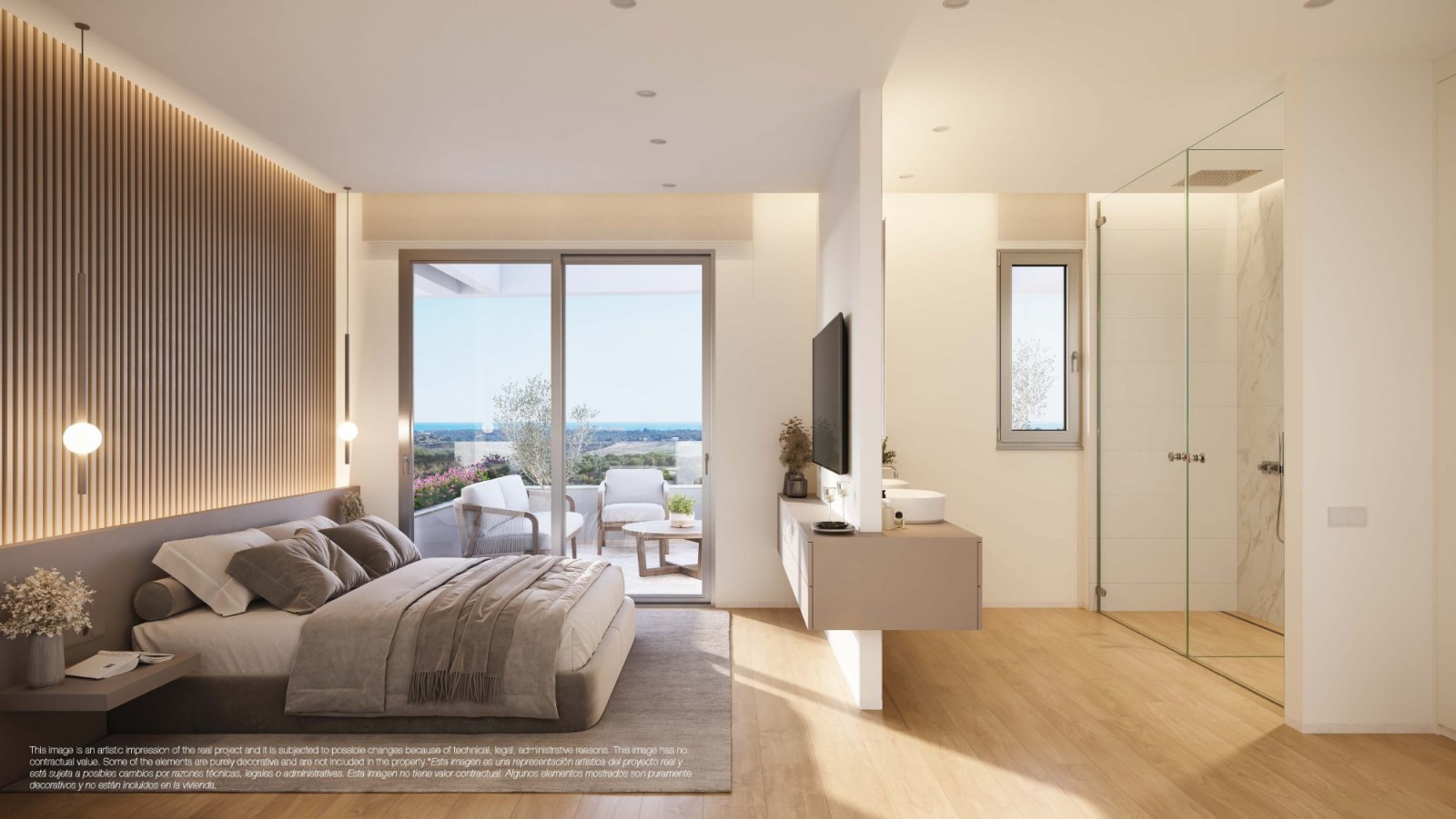 New apartment with terraces and sea views in Las Colinas, San Miguel de Salinas, Spain