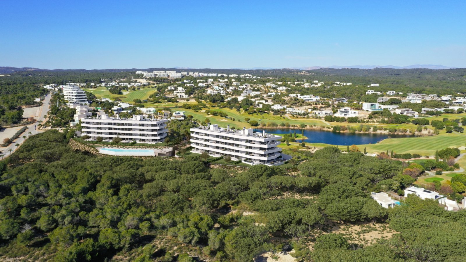 New apartment with terraces and sea views in Las Colinas, San Miguel de Salinas, Spain