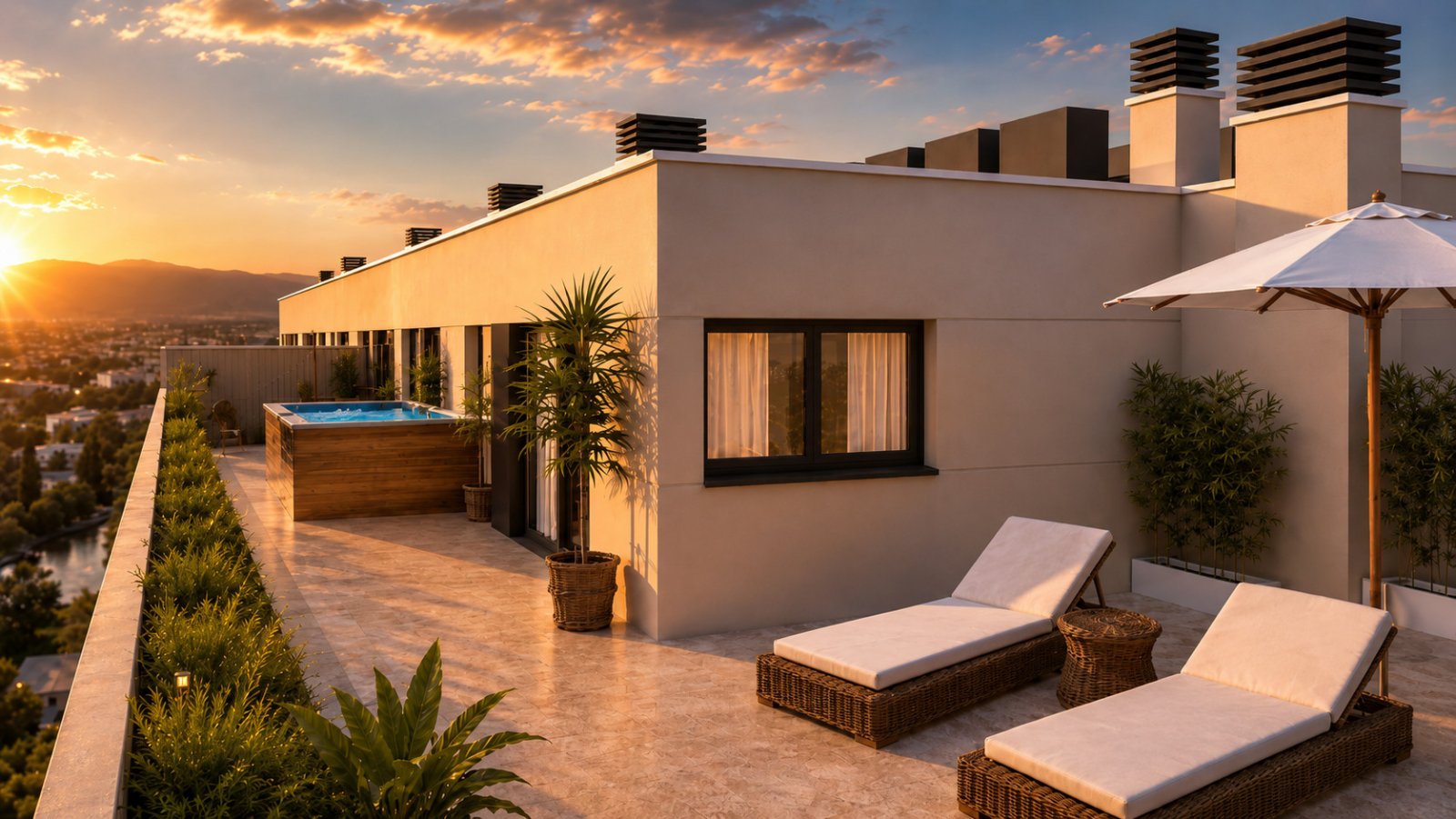 Modern apartments with pool by the sea, Las Lagunas de Mijas