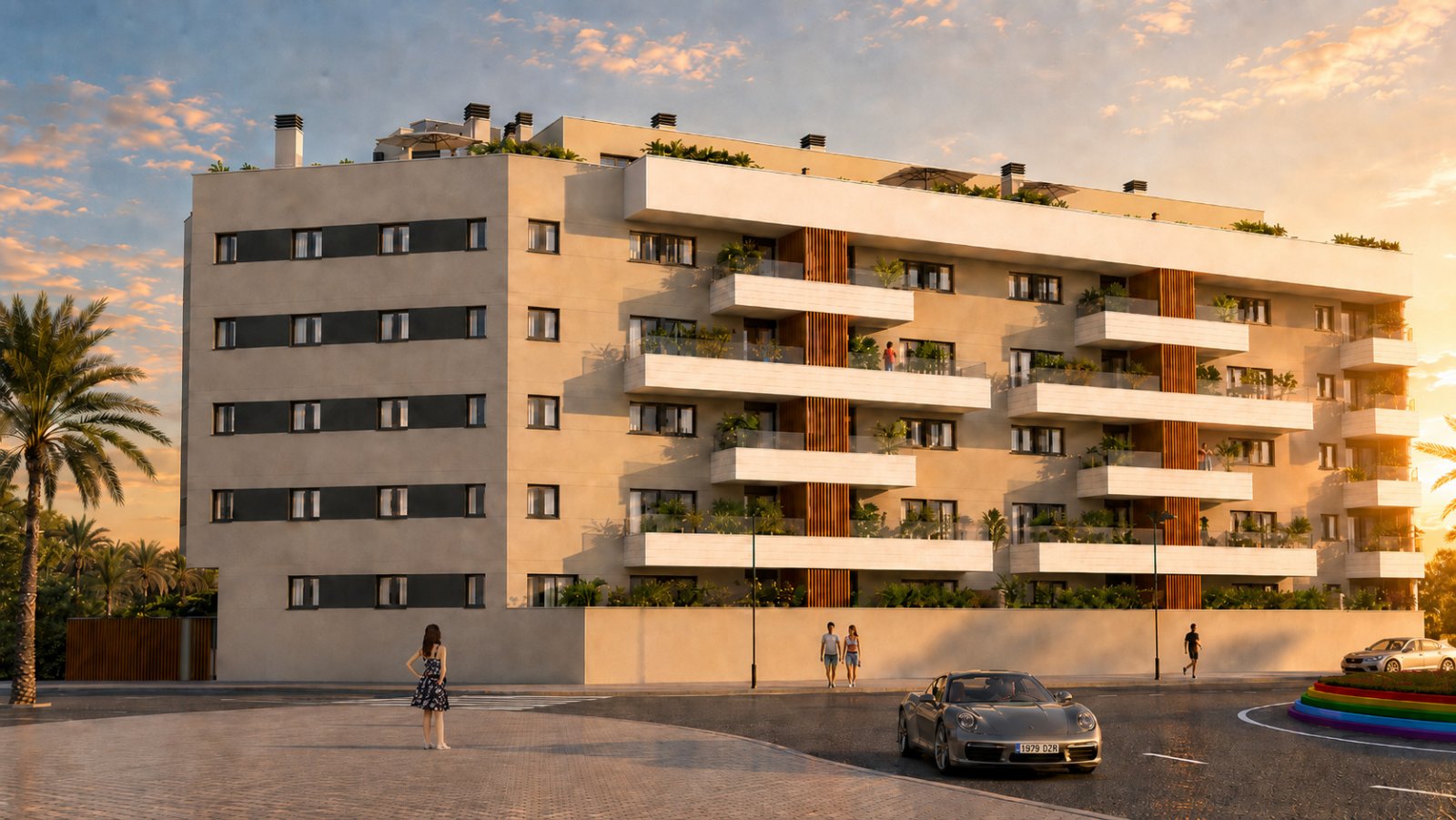 Modern apartments with pool by the sea, Las Lagunas de Mijas
