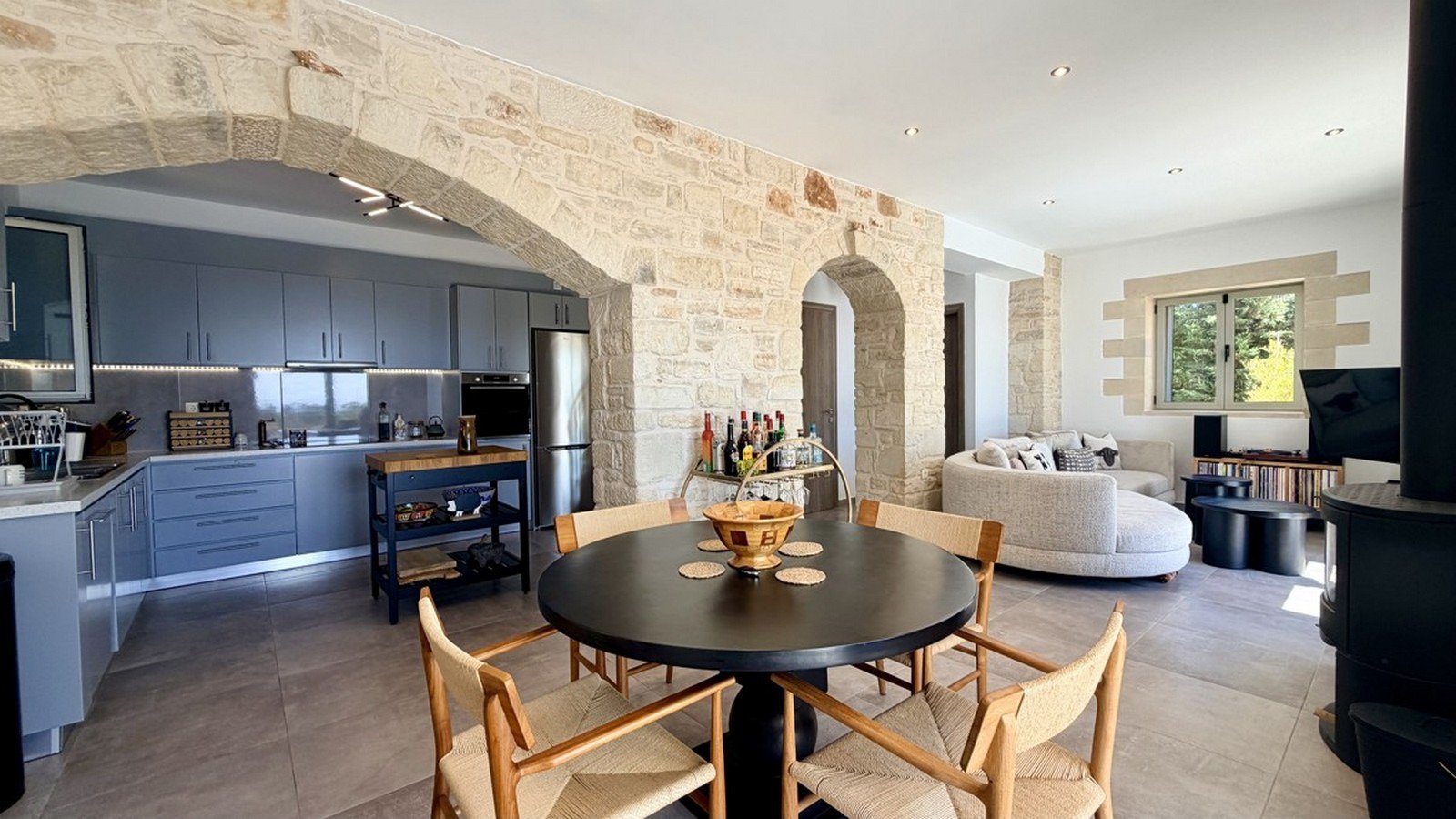 Villa mit 3 Schlafzimmern, privatem Pool sowie Meer- und Bergblick, Paleloni, Apokoronas, Chania, Kreta