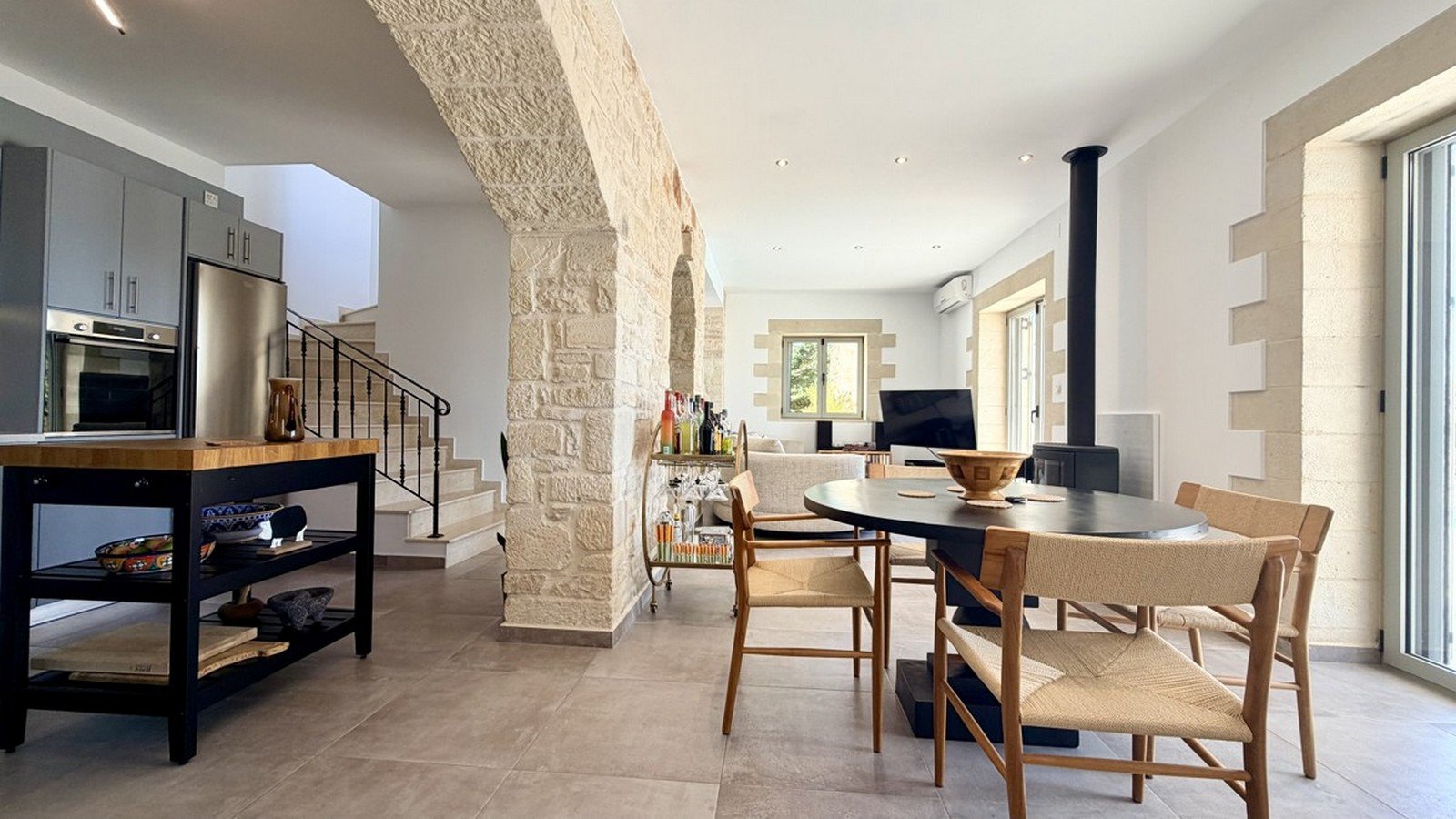 Villa mit 3 Schlafzimmern, privatem Pool sowie Meer- und Bergblick, Paleloni, Apokoronas, Chania, Kreta