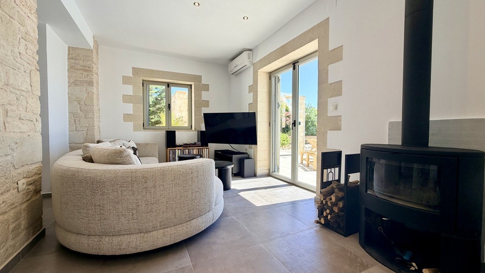 Villa mit 3 Schlafzimmern, privatem Pool sowie Meer- und Bergblick, Paleloni, Apokoronas, Chania, Kreta