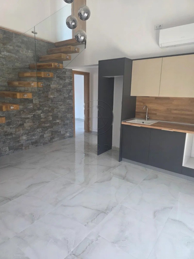 Neubau-Maisonette mit 3 Schlafzimmern und Meerblick, 350 m vom Meer, Nea Irakleia, Chalkidiki
