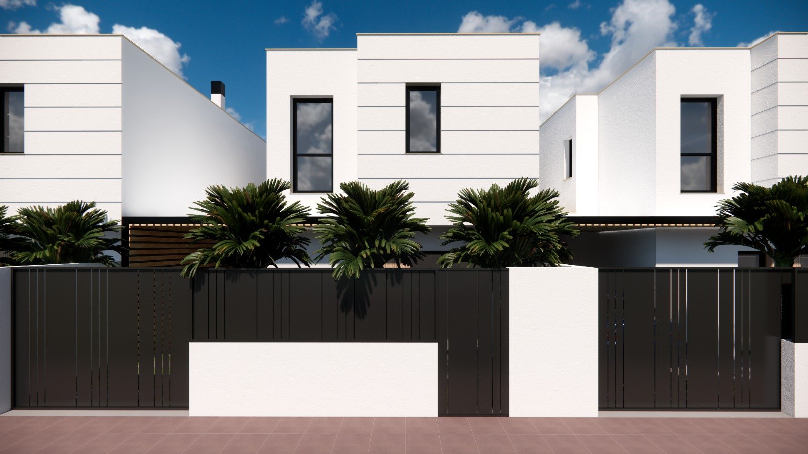 Moderne Villa mit privatem Pool, 2 km vom Meer entfernt, Los Alcázares