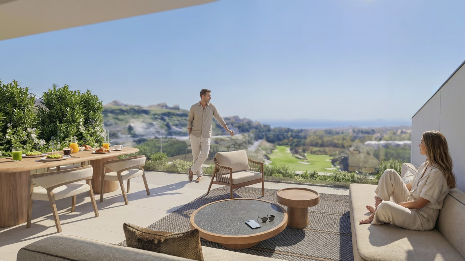 Azurean Marbella Premium Apartments mit Meerblick und Hyatt-Services, Benahavís, Spanien