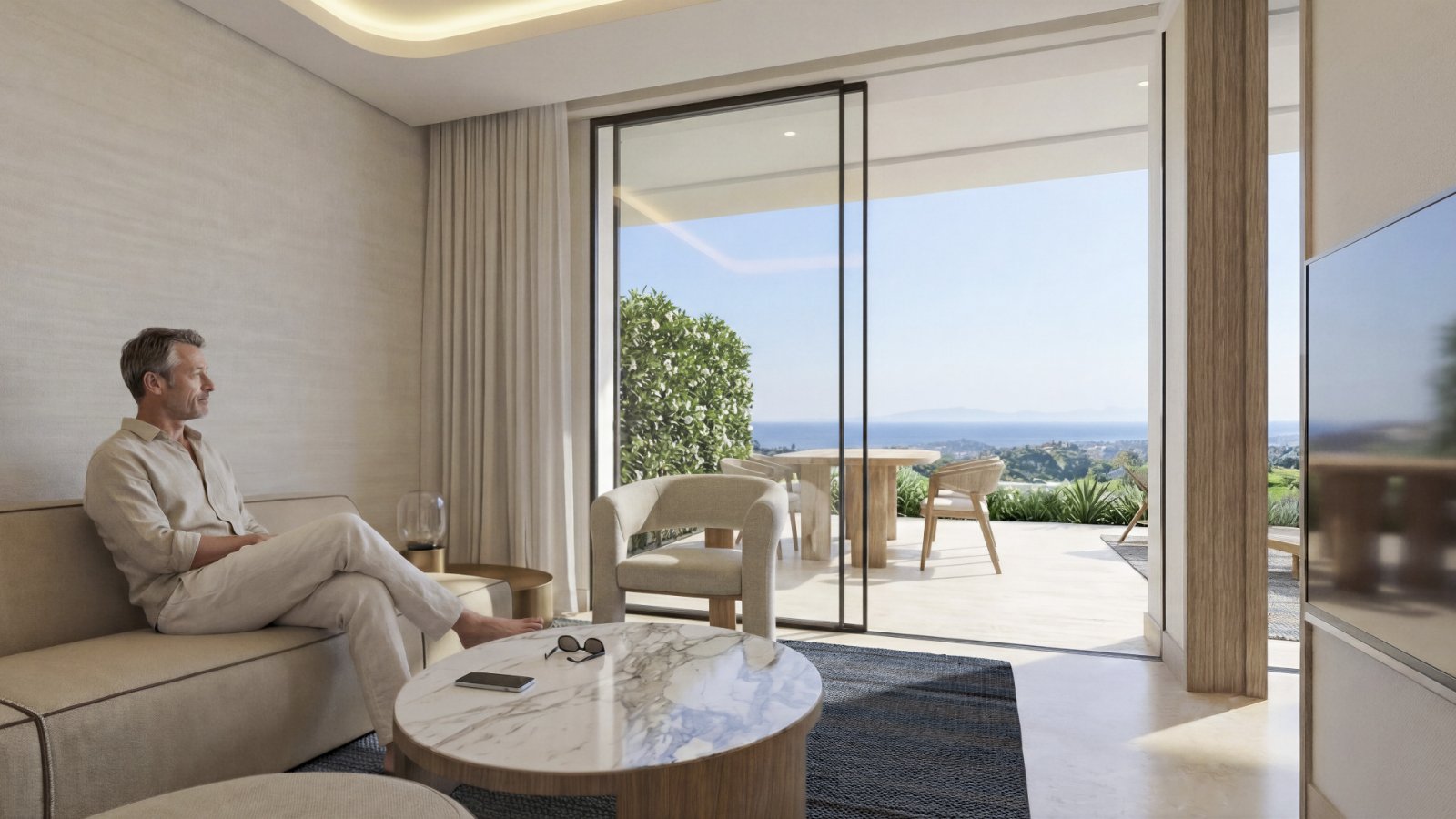 Azurean Marbella Premium Apartments mit Meerblick und Hyatt-Services, Benahavís, Spanien