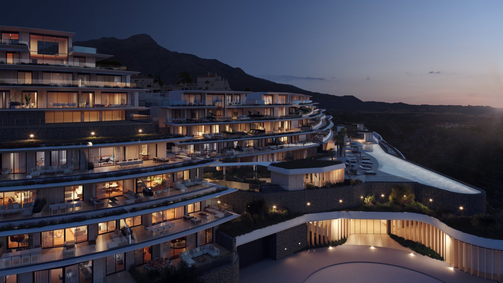 Azurean Marbella Premium Apartments mit Meerblick und Hyatt-Services, Benahavís, Spanien