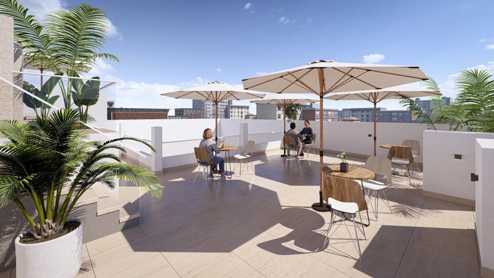Modern apartments with pool 500 m from the sea, Torrevieja