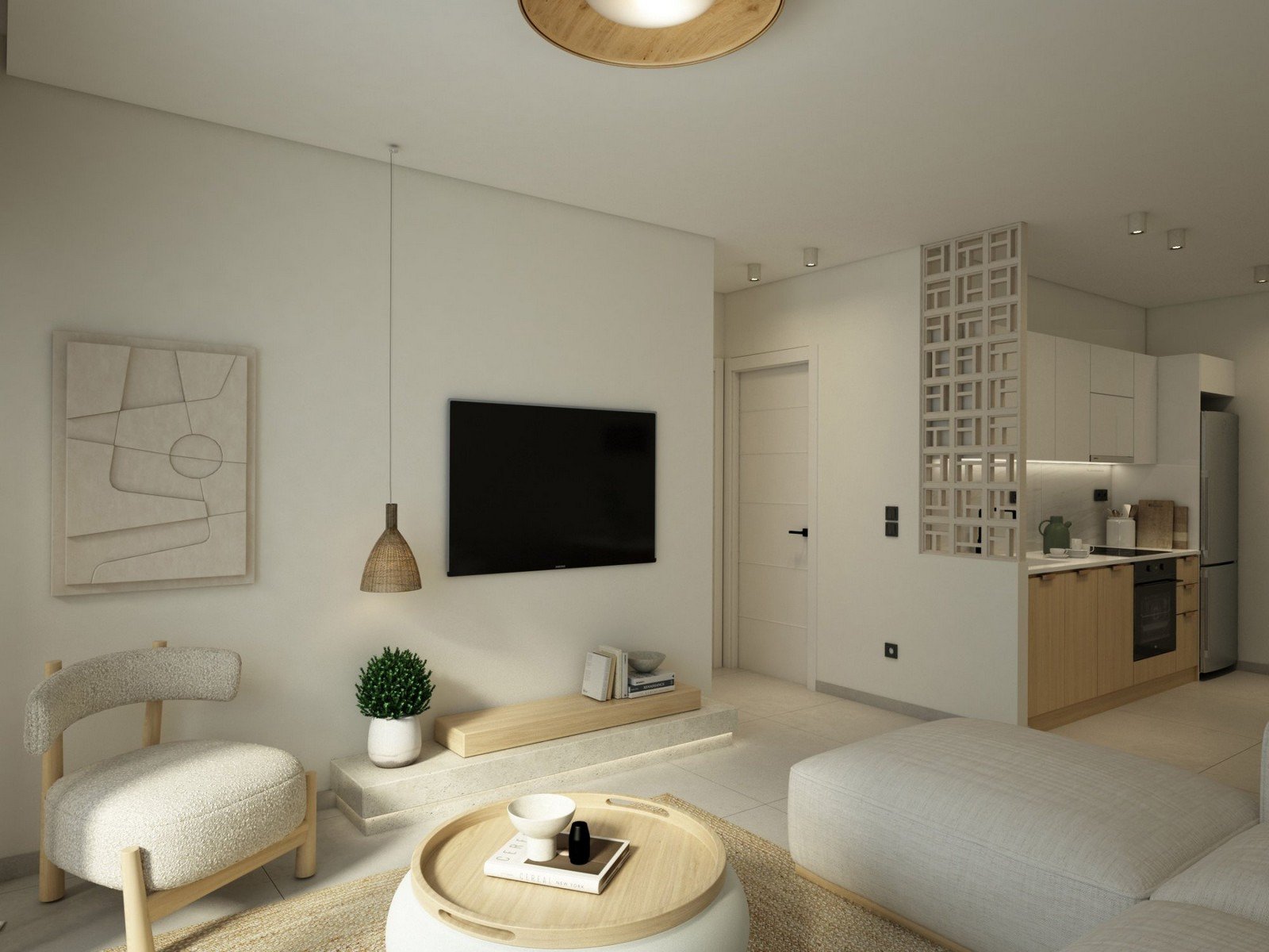 New 2-bedroom apartments with communal pool, a few metres from the beach, Maleme, Chania, Crete